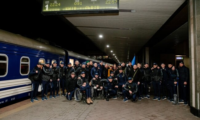 Українські ветерани вирушили з Києва на змагання до США