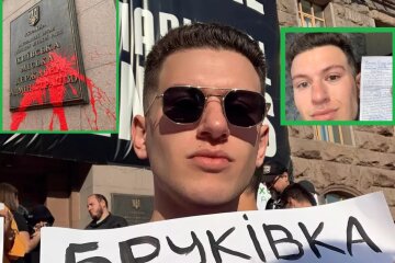 Отримав повістку за те, що облив будівлю фарбою — у КМДА відповіли за звинувачення активіста