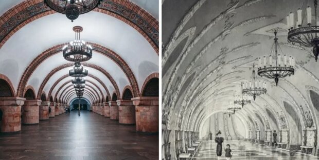 Який вигляд могли б мати станції київського метро, якби взяли в роботу легендарні ескізи з минулого?