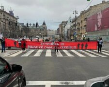 На Хрещатику вшанували пам'ять загиблих на війні військових