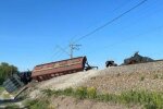 В Криму вибух на залізниці: з колій зійшли п’ять вагонів з зерном