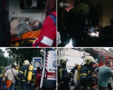 У Києві на одній вулиці відбулось зразу 2 пожежі - рятувальники врятували та реанімували людину