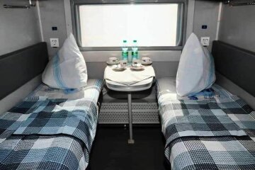 Укрзалізниця показала плацкартний вагон після капітального ремонту (фото)