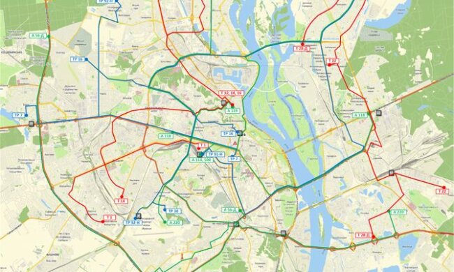 В КМДА оприлюднили схему руху транспорту з 23 березня