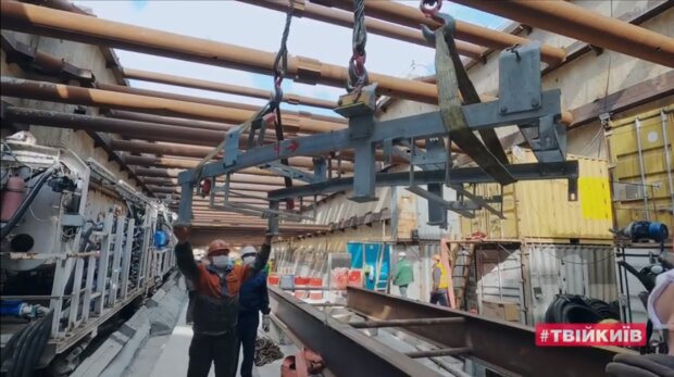Кличко показав, як проходить будівництво метро на Виноградар (відео)
