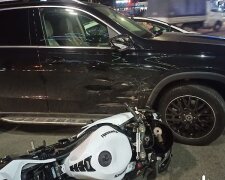 Київський суддя на позашляховику збив підлітка-мотоцикліста