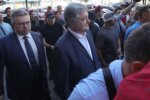 У Порошенка кидали яйця