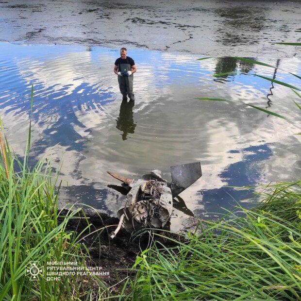 У Києві водолази-сапери виявили та вилучили залишки російської крилатої ракети Х-101