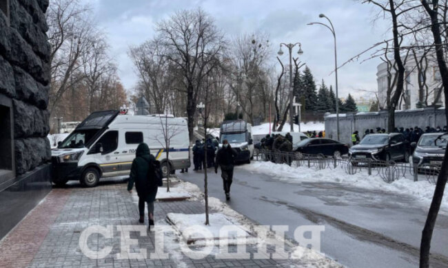 У Києві через мітинг ФОПів перекрили вулицю Грушевського