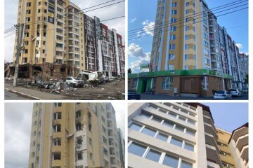 У Гостомельській громаді Київщини відновлені вже 900 пошкоджених армією рф об’єктів, 98% з них - житлофонд