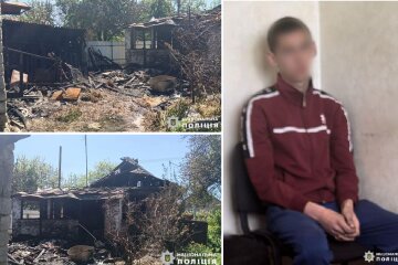 На Київщині 18-річний палій заради контенту спалив чужий будинок і гараж — поліція