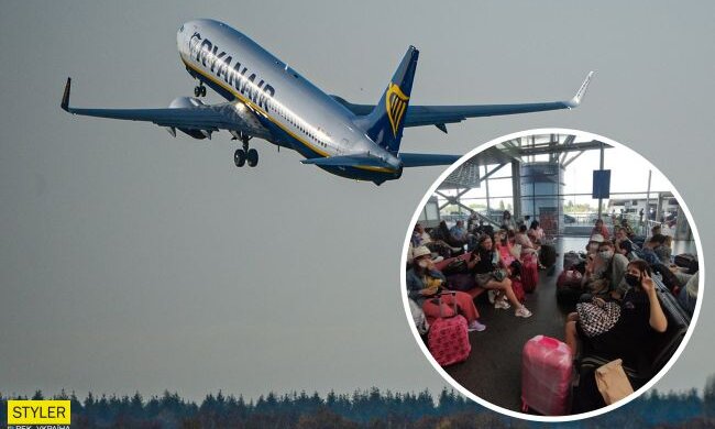 Літак Ryanair “забув” пасажирів у Борисполі: застрягла дитяча група та іноземець