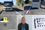 Конфлікт між маршрутчиками в Дарницькому районі закінчився вибухом осколкової гранати Ф-1