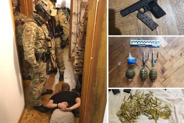 У столиці затримано чоловіка, що незаконно зберігав зброю, гранати та боєприпаси