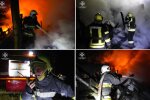 У Дніпровському районі ліквідували пожежу у приватному дерев'яному будинку