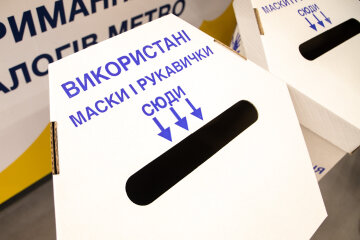 Киянам розповіли, де працюють пункти збору використаних масок та рукавичок (локації)