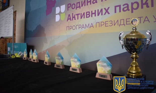 Київщину визнано найактивнішою областю у реалізації проекту «Активні парки – локації здорової України»