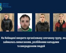 На Київщині викрито організовану злочинну групу, яка займалась вимаганням, розбійними нападами та викраденням людей