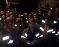 Сотні українських шахтарів оголосили підземний протест