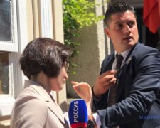На зустрічі Зеленського та Патріарха Варфоломія заблокували російську журналістку