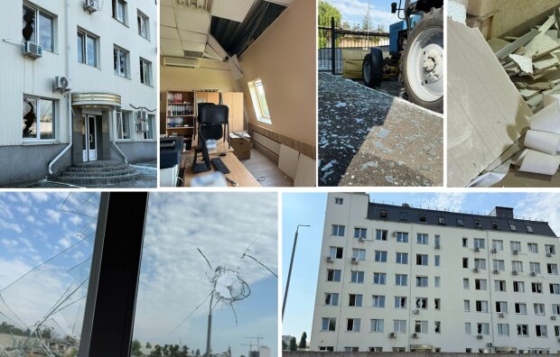 У Києві внаслідок російської атаки були пошкоджені будівля й автомобілі митниці