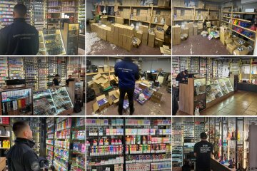 У Києві викрито злочинну групу, що незаконно продавала цигарки, е-сигарети та тютюн — вилучено товару на понад ₴5 млн