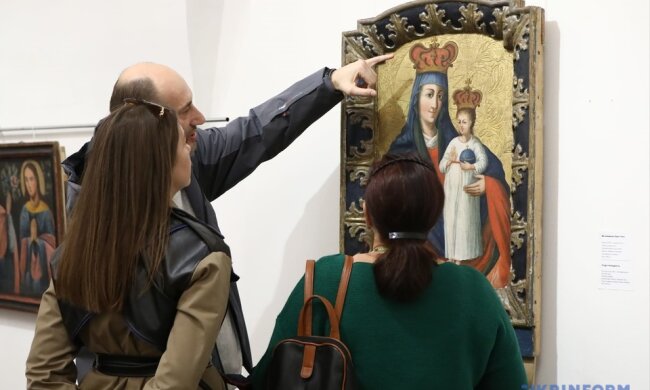 В українській столиці презентували виставку богородичних ікон 16-20 століть