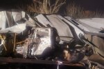 На Київщині дрони пошкодили ангар
