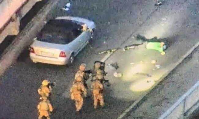Затримання “мінувальника” мосту Метро: з’явилося відео