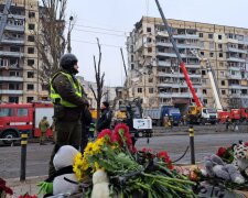 Унаслідок ракетного удару РФ по будинку в Дніпрі 17 осіб залишаються зниклими безвісти, 12 тіл і фрагментів тіл не впізнано
