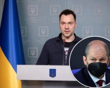 Шольц несе відповідальність за смерті українців у війни проти РФ – Арестович