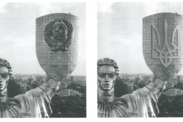 У ДІАМ видали дозвіл на заміну радянського герба на український Тризуб на щиті монумента "Батьківщина-мати" у Києві