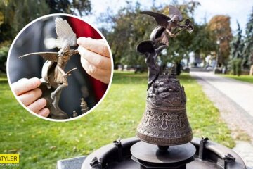 У Києві вандали познущалися над скульптурою Архистратига Михаїла