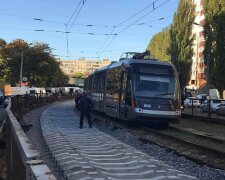 На вихідних швидкісний трамвай на Борщагівці знову стане