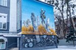 У столиці з'явився мурал про військових із глибоким сенсом