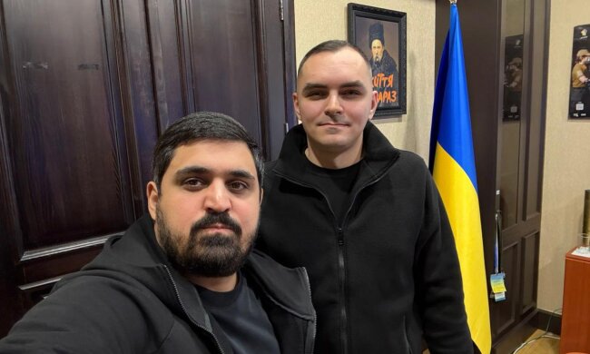 Ткаченко провів зустріч з головою Київради серед молоді Єгором Міненком