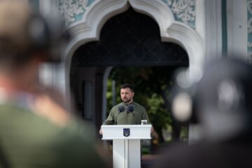 На Софійській площі відбулися урочистості до Дня Незалежності