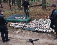 В області затримано рибного бракон'єра — чоловік наловив риби майже на 350 тисяч гривень
