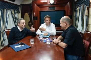 В Україну прибули з візитом Шольц, Макрон і Драгі