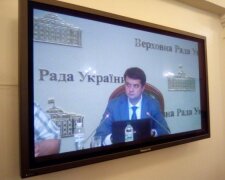 Разумков з’явився у кріслі спікера