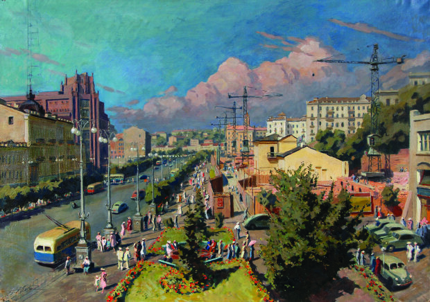 Місто мрії: Київ 1950-х років у пейзажах Олександра Хвостенка-Хвостова