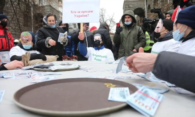 Від Зеленського прийшли вимагати реальної боротьби з олігархами та відмови від співпраці з МВФ