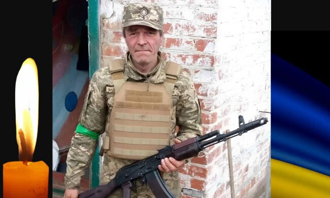 У Буча проводжають в останню путь військового Анатолія Проценка