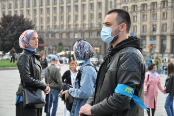 У Києві вшанували пам’ять жертв депортації кримських татар (відео)