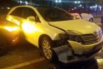 У Києві сталася масова аварія за участю українського боксера (відео)
