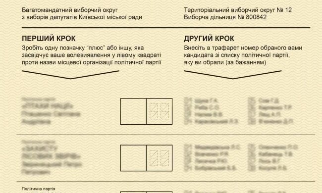 Як правильно заповнювати виборчий бюлетень: покрокова відеоінструкція