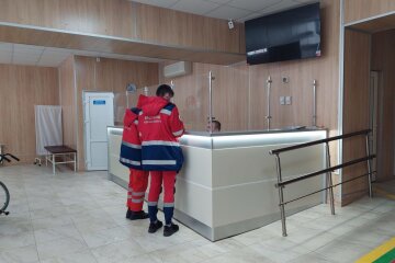 Підозра на перелом носа та забій голови: у школі під Києвом двоє підлітків так побилися, що їх забрала швидка