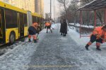 Київ проти ожеледиці: понад 2 000 людей і 260 машин рятують столицю від колапсу