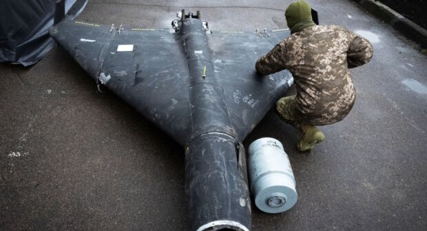 В одному з районів Києва виявили російський дрон, який не здетонував