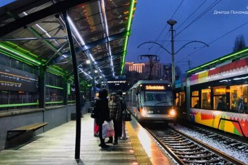 В новорічну ніч міський транспорт Києва перевіз 100 000 пасажирів